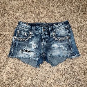 Woman’s Miss Me jean shorts. From smoke free home. Cross Listed.